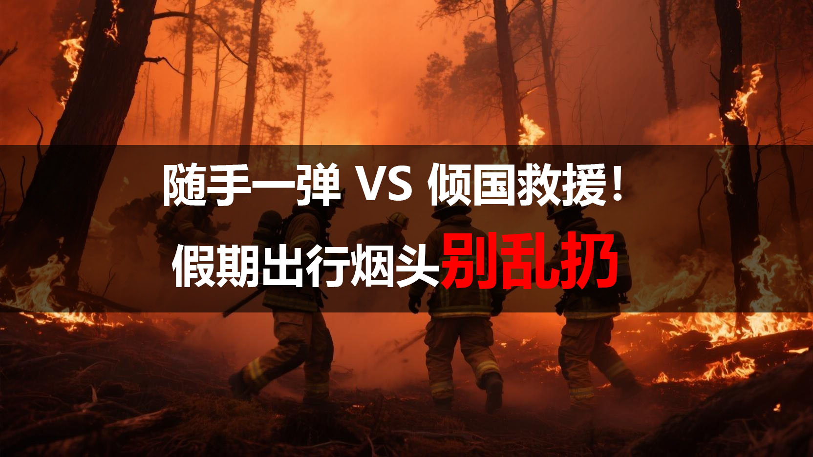 隨手一彈VS傾國救援！這個價值千萬的煙頭，刺痛整個互聯網！-三維動畫